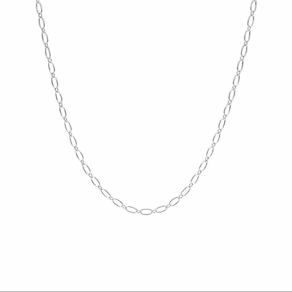 Tiffany & Co. Diamond Daisy Key 2.5" XL Sterling Silver Pendant Necklace - Picture 4 of 4